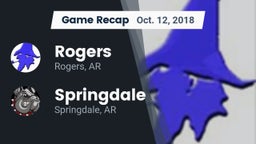 Recap: Rogers  vs. Springdale  2018
