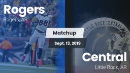Matchup: Rogers  vs. Central  2019