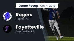 Recap: Rogers  vs. Fayetteville  2019
