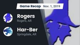 Recap: Rogers  vs. Har-Ber  2019