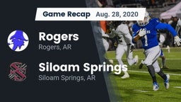 Recap: Rogers  vs. Siloam Springs  2020