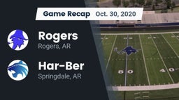 Recap: Rogers  vs. Har-Ber  2020