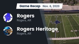 Recap: Rogers  vs. Rogers Heritage  2020
