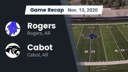 Recap: Rogers  vs. Cabot  2020