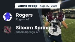 Recap: Rogers  vs. Siloam Springs  2021