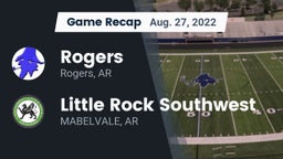 Recap: Rogers  vs. Little Rock Southwest  2022