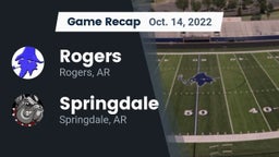Recap: Rogers  vs. Springdale  2022