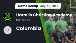 Recap: Harrells Christian Academy  vs. Columbia  2017