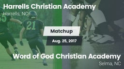 Matchup: Harrells Christian A vs. Word of God Christian Academy 2017