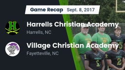 Recap: Harrells Christian Academy  vs. Village Christian Academy  2017
