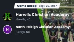Recap: Harrells Christian Academy  vs. North Raleigh Christian Academy  2017