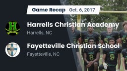 Recap: Harrells Christian Academy  vs. Fayetteville Christian School 2017