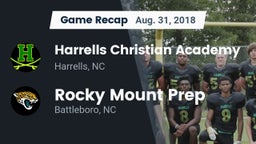 Recap: Harrells Christian Academy  vs. Rocky Mount Prep  2018