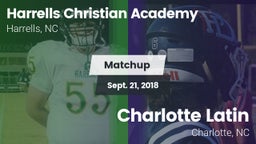Matchup: Harrells Christian A vs. Charlotte Latin  2018