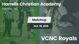 Matchup: Harrells Christian A vs. VCNC Royals 2019