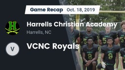 Recap: Harrells Christian Academy  vs. VCNC Royals 2019