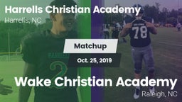 Matchup: Harrells Christian A vs. Wake Christian Academy  2019