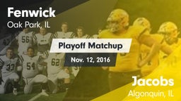 Matchup: Fenwick vs. Jacobs  2016