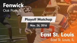 Matchup: Fenwick vs. East St. Louis  2016
