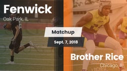 Matchup: Fenwick vs. Brother Rice  2018