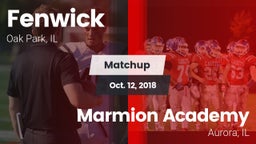 Matchup: Fenwick vs. Marmion Academy  2018
