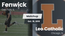 Matchup: Fenwick vs. Leo Catholic  2019