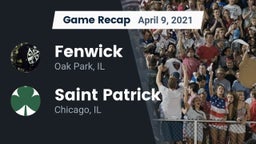 Recap: Fenwick  vs. Saint Patrick  2021