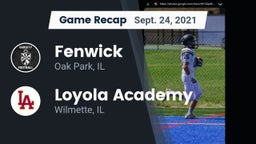 Recap: Fenwick  vs. Loyola Academy  2021