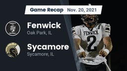Recap: Fenwick  vs. Sycamore  2021