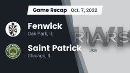 Recap: Fenwick  vs. Saint Patrick  2022