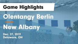Olentangy Berlin  vs New Albany  Game Highlights - Dec. 27, 2019