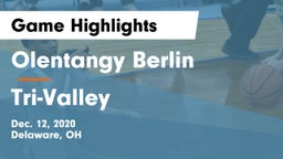 Olentangy Berlin  vs Tri-Valley  Game Highlights - Dec. 12, 2020