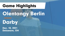 Olentangy Berlin  vs Darby  Game Highlights - Dec. 10, 2021