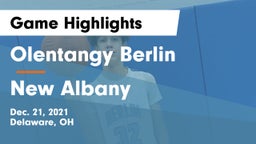 Olentangy Berlin  vs New Albany  Game Highlights - Dec. 21, 2021