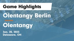 Olentangy Berlin  vs Olentangy  Game Highlights - Jan. 20, 2023