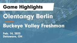Olentangy Berlin  vs Buckeye Valley Freshman Game Highlights - Feb. 14, 2023