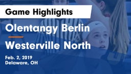 Olentangy Berlin  vs Westerville North  Game Highlights - Feb. 2, 2019