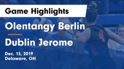 Olentangy Berlin  vs Dublin Jerome  Game Highlights - Dec. 13, 2019