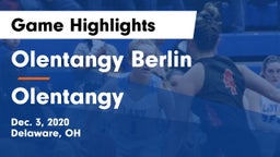 Olentangy Berlin  vs Olentangy  Game Highlights - Dec. 3, 2020