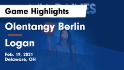 Olentangy Berlin  vs Logan  Game Highlights - Feb. 19, 2021