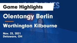 Olentangy Berlin  vs Worthington Kilbourne  Game Highlights - Nov. 23, 2021