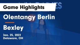 Olentangy Berlin  vs Bexley  Game Highlights - Jan. 25, 2022