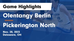 Olentangy Berlin  vs Pickerington North  Game Highlights - Nov. 28, 2023