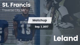 Matchup: St. Francis vs. Leland 2017