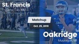 Matchup: St. Francis vs. Oakridge  2019