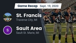 Recap: St. Francis  vs. Sault Area  2020