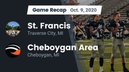 Recap: St. Francis  vs. Cheboygan Area  2020