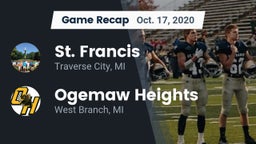 Recap: St. Francis  vs. Ogemaw Heights  2020