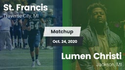 Matchup: St. Francis vs. Lumen Christi  2020