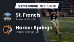 Recap: St. Francis  vs. Harbor Springs  2020